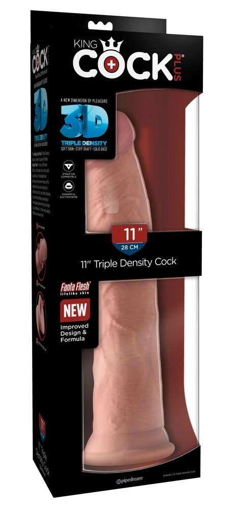 Pipedream King Cock Plus 28 cm jasny anatomiczny model z przyssawką King Cock Plus Pipedream King Cock Plus 28 cm jasny anatomiczny model z przyssawką King Cock Plus