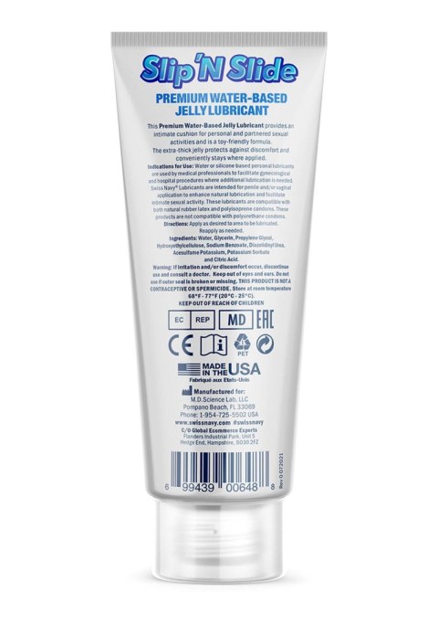 Slip'N Slide Premium - Jelly Lubricant - 2 fl oz / 59 ml Slip'N Slide Premium - Jelly Lubricant - 2 fl oz / 59 ml