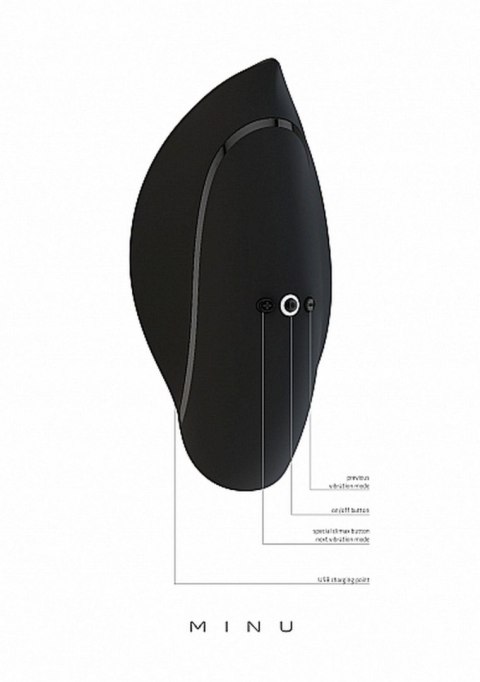 Stymulator Minu - Lay On Vibrator - Black Stymulator Minu - Lay On Vibrator - Black