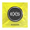 EXS Banana Flavour prezerwatywy 100 sztuk aromatyzowane żołte 54 mm EXS EXS Banana Flavour prezerwatywy 100 sztuk aromatyzowane żołte 54 mm EXS