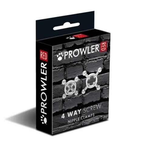 Prowler Red 4-kierunkowy zacisk śrubowy ze stali nierdzewnej Prowler Red Prowler Red 4-kierunkowy zacisk śrubowy ze stali nierdzewnej Prowler Red