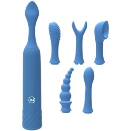 Doc Johnson iVibe Select iQuiver - wibrator z 6 wymiennymi głowicami, czerwony Doc Johnson