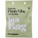 Doc Johnson Magnetic Panty Vibe - Silikonowy model z pilotem, czarny Doc Johnson Doc Johnson Magnetic Panty Vibe - Silikonowy model z pilotem, czarny Doc Johnson
