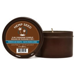 Earthly Body Moroccan Nights świeca do masażu 170g, olejki naturalne Earthly body