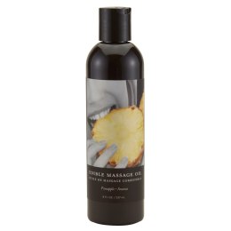 Earthly Body Olejek do Masażu Ananasowy 237 ml - Naturalna Formuła Spa Earthly body