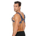 Ouch! by Shots skorzane szelki z klamrami L/XL regulowane Ouch! by Shots Ouch! by Shots skorzane szelki z klamrami L/XL regulowane Ouch! by Shots