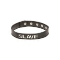 Allure Xplay Obroża Regulowana z Napisem SLAVE Czarna Xplay by Allure Allure Xplay Obroża Regulowana z Napisem SLAVE Czarna Xplay by Allure