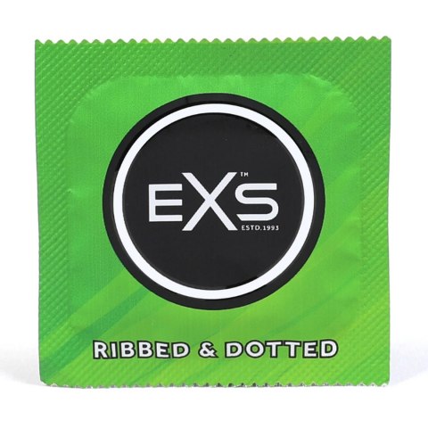 EXS Mix 24 szt. Prezerwatywy Nano Thin i Ribbed Dotted zestaw EXS EXS Mix 24 szt. Prezerwatywy Nano Thin i Ribbed Dotted zestaw EXS