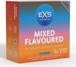 EXS Mixed Flavoured prezerwatywy smakowe 48 szt. lateksowe zestaw EXS
