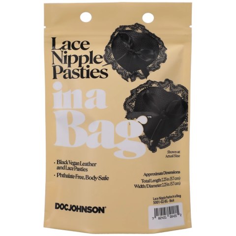 Doc Johnson Black Pasties Naklejki Dekoracyjne Skora Vegan i Koronka Doc Johnson Doc Johnson Black Pasties Naklejki Dekoracyjne Skora Vegan i Koronka Doc Johnson