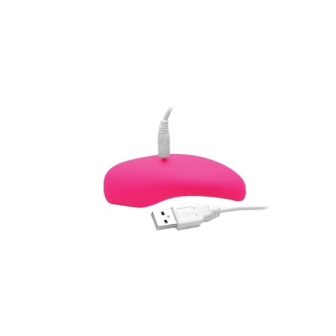 XR Brands PantyVibe - Wibrujące majtki z pilotem, czarne, silikon XR Brands XR Brands PantyVibe - Wibrujące majtki z pilotem, czarne, silikon XR Brands