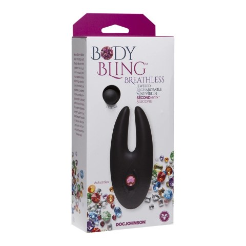 Doc Johnson Breathless Body Bling - silikonowy stymulator z 8 trybami Doc Johnson Doc Johnson Breathless Body Bling - silikonowy stymulator z 8 trybami Doc Johnson