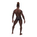 Male Power Landing Strip Bikini Brief L - matowe wykończenie onyks Male Power Male Power Landing Strip Bikini Brief L - matowe wykończenie onyks Male Power