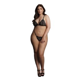 Le Desir Velvet Plus Size - Zestaw bielizny koronkowo-aksamitnej, 2-częściowy Le Désir by Shots