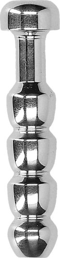 Ouch! by Shots - Metalowy pręt intymny żebrowany 10 mm srebrny Ouch! by Shots Ouch! by Shots - Metalowy pręt intymny żebrowany 10 mm srebrny Ouch! by Shots