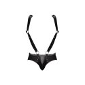 Male Power LXL Jockstrap z szelkami i metalowymi elementami czarny Male Power Male Power LXL Jockstrap z szelkami i metalowymi elementami czarny Male Power
