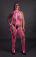 Ouch! by Shots Bodystocking Neon XL/XXXXL z dekoltem V, UV aktywacja Ouch! by Shots Ouch! by Shots Bodystocking Neon XL/XXXXL z dekoltem V, UV aktywacja Ouch! by Shots
