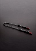 Steel Deluxe - Zacisk kleszczykowy z łańcuchem, regulacja nacisku 11,5 cm Steel by Shots Steel Deluxe - Zacisk kleszczykowy z łańcuchem, regulacja nacisku 11,5 cm Steel by Shots