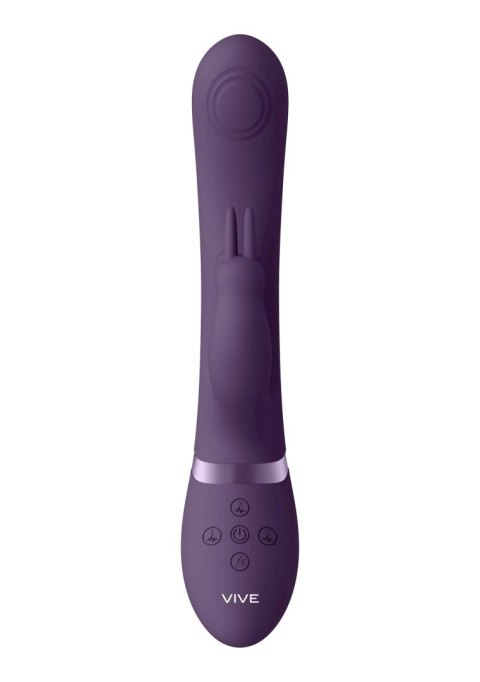 May - Pulse-Wave & C-spot & G-Spot Rabbit - Purple May - Pulse-Wave & C-spot & G-Spot Rabbit - Purple