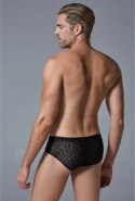 Allure Men Brief SM lampart elastyczne slipy średni stan M Allure Allure Men Brief SM lampart elastyczne slipy średni stan M Allure