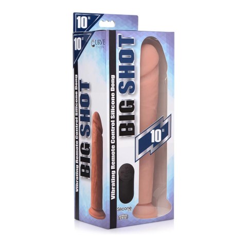 Curve Toys Vibrance silikonowa maszyna intymna z pilotem 25,5 cm Curve Toys Curve Toys Vibrance silikonowa maszyna intymna z pilotem 25,5 cm Curve Toys