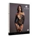 Le Desir Bodystocking Koronkowy duży dekolt V elastyczny S-L czarny Le Désir by Shots Le Desir Bodystocking Koronkowy duży dekolt V elastyczny S-L czarny Le Désir by Shots