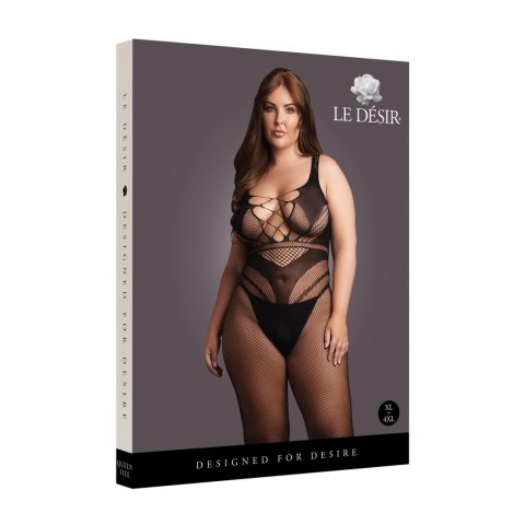 Le Desir Bodystocking Plus Size model z podkreślającymi liniami XL-4XL Le Désir by Shots Le Desir Bodystocking Plus Size model z podkreślającymi liniami XL-4XL Le Désir by Shots