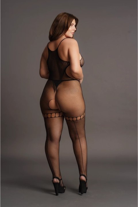 Le Desir Bodystocking Plus Size otwarte boki siateczka XXL-5XL Le Désir by Shots Le Desir Bodystocking Plus Size otwarte boki siateczka XXL-5XL Le Désir by Shots