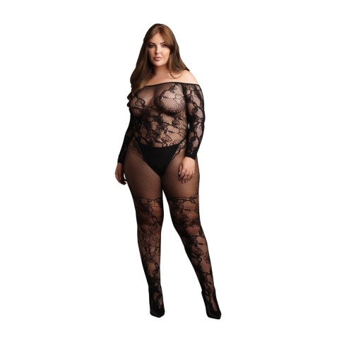 Le Desir Bodystocking Plus Size z siateczką i koronką XL-4XL Le Désir by Shots Le Desir Bodystocking Plus Size z siateczką i koronką XL-4XL Le Désir by Shots