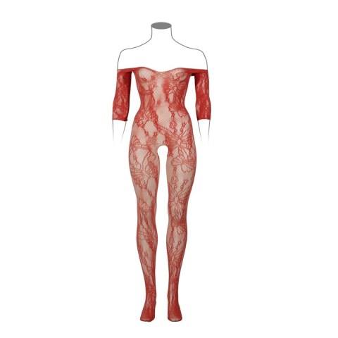 Le Desir Bodystocking Queen Size długi rękaw koronkowy XL-4XL czarny Le Désir by Shots Le Desir Bodystocking Queen Size długi rękaw koronkowy XL-4XL czarny Le Désir by Shots