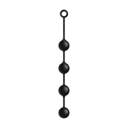 Boneyard Ass Ballz XL - Koraliki silikonowe L, 46 cm, czarne Boneyard