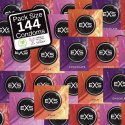 EXS Mix Smakow Prezerwatywy 144 sztuki - Truskawka, Czekolada, Guma, Cola EXS EXS Mix Smakow Prezerwatywy 144 sztuki - Truskawka, Czekolada, Guma, Cola EXS