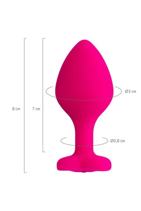 Anal Plug Diamond Heart Anal Plug Diamond Heart