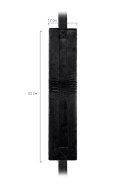 Anonymo Sex swing, Velour, black