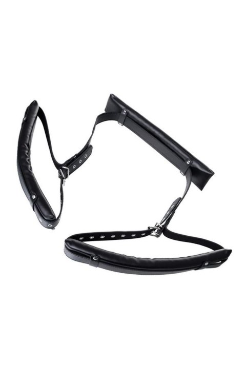 Anonymo fixing sling, PU leather, black, 145 cm Anonymo fixing sling, PU leather, black, 145 cm