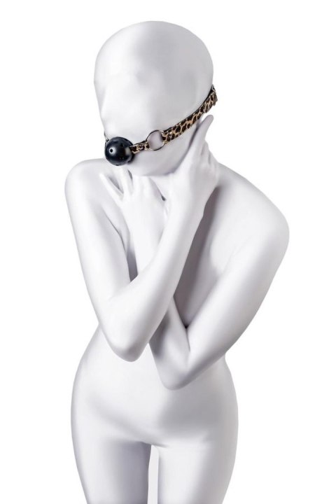 Anonymo gag, ABS plastic, black, 64 cm Anonymo gag, ABS plastic, black, 64 cm