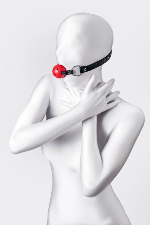 Anonymo gag, ABS plastic, red, 64 cm Anonymo gag, ABS plastic, red, 64 cm