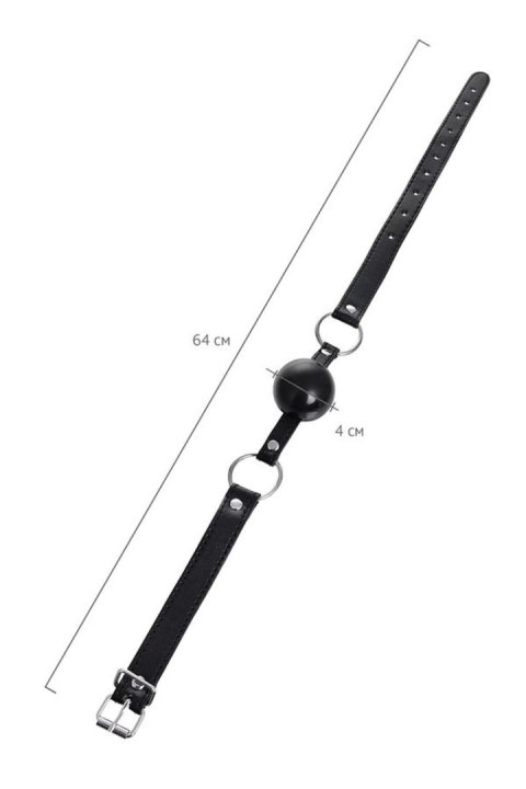 Anonymo gag, TPR, black, 64 cm Anonymo gag, TPR, black, 64 cm