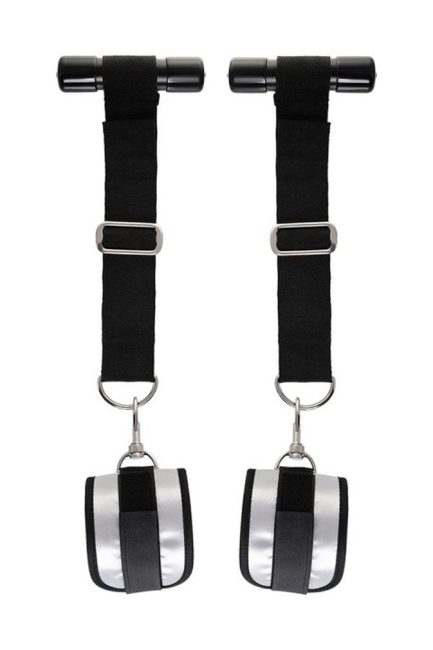 Anonymo hand clamps, polyester, silver, 23 cm Anonymo hand clamps, polyester, silver, 23 cm