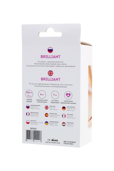ToDo Anal Plug Brilliant ToDo Anal Plug Brilliant