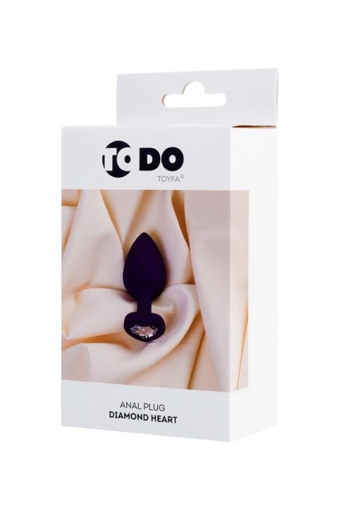 ToDo Anal Plug Diamond Heart ToDo Anal Plug Diamond Heart