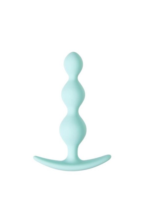 ToDo by Toyfa Anal plug Triple, silicone, mint, 10.5 cm, O 2.4 cm ToDo by Toyfa Anal plug Triple, silicone, mint, 10.5 cm, O 2.4 cm