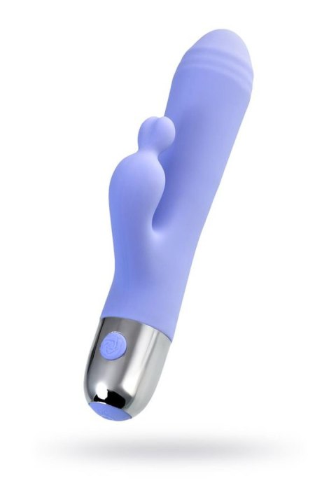 Vibrator with clitoral stimulation Flovetta Crocus, silicone, purple, 17.5 cm Vibrator with clitoral stimulation Flovetta Crocus, silicone, purple, 17.5 cm