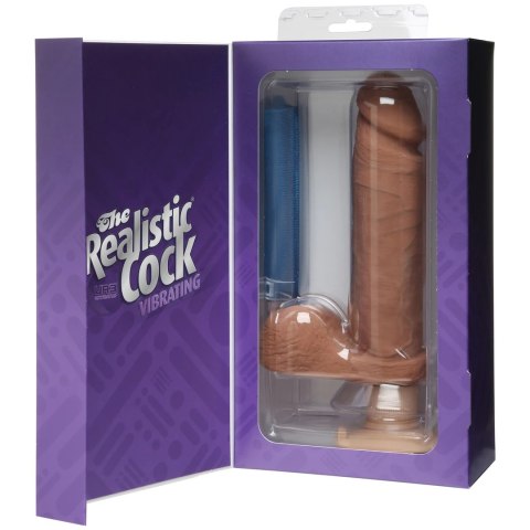 Doc Johnson The Realistic Cock 20 cm UR3 system wibracji przyssawka Doc Johnson Doc Johnson The Realistic Cock 20 cm UR3 system wibracji przyssawka Doc Johnson