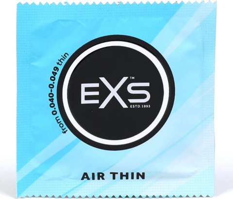 EXS Air Thin 12 sztuk - ultracienkie prezerwatywy lateksowe 56 mm EXS EXS Air Thin 12 sztuk - ultracienkie prezerwatywy lateksowe 56 mm EXS