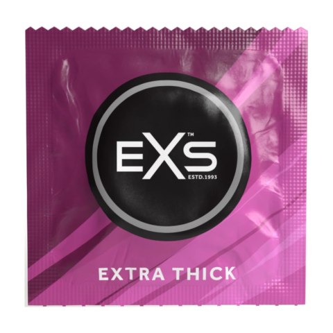 EXS Extra Thick 12 szt. prezerwatywy z wytrzymałego lateksu EXS EXS Extra Thick 12 szt. prezerwatywy z wytrzymałego lateksu EXS