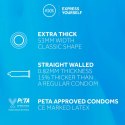 EXS Extra Thick 12 szt. prezerwatywy z wytrzymałego lateksu EXS EXS Extra Thick 12 szt. prezerwatywy z wytrzymałego lateksu EXS