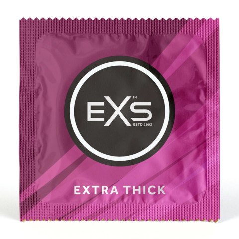 EXS Extra Thick 12 szt. prezerwatywy z wytrzymałego lateksu EXS EXS Extra Thick 12 szt. prezerwatywy z wytrzymałego lateksu EXS