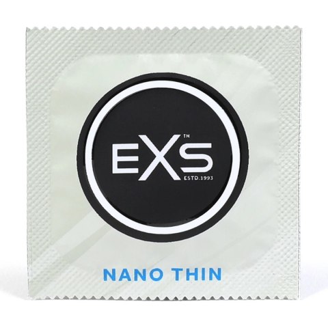 EXS Nano Thin prezerwatywy ultracienkie 12 sztuk bez zapachu, 53 mm EXS EXS Nano Thin prezerwatywy ultracienkie 12 sztuk bez zapachu, 53 mm EXS