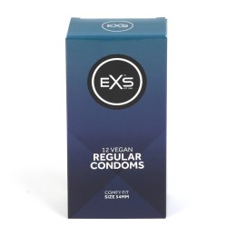 EXS Regular Classic 12 szt. prezerwatywy, cienki lateks 54 mm EXS